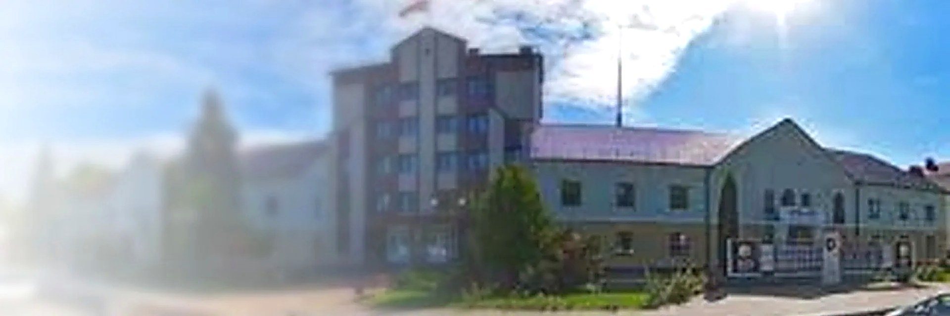 Жодино — здание горисполкома (панорама города)